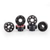 1Pc 608Rs Black And White Ceramic Ball Bearing High Speed Roller Skate Skateboard Wheel Miniature Bearings