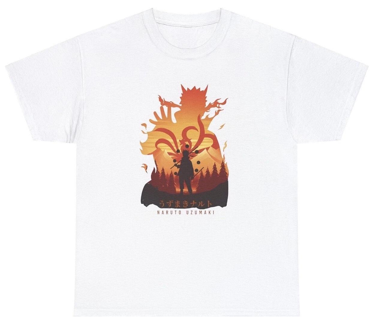 

Naruto T Shirt Anime Lover Itachi Japanese Sasuke Graphic Pump Cover Merch Tee S