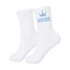 Elegant Wedding Slipper Socks Breathable Crew Socks for Bride to Wear During Ceremonies Photo Wear and Party Decoration