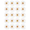 20pcs Daisy Flower Patch Decorative Clothing Sticker DIY Appliques IronOn Garment Accessory