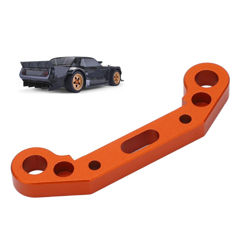 RC Swing Arm Fixing Plate Aluminium Alloy Orange RC Swing Arm Fixing Block for ZD Racing 1/7 EX?07 RC Car