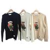 Women's High-Quality Wool Cashmere Teddy Bear Sweater, Autumn/Winter 2025