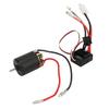 RC Motor ESC Combo Brushed 540 Motor High Torque 60A Speed Controller Low Noise Powerful RC Car Accessory for 1 14 1 10