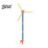 Garden Water Sprinkler 55" Windmill for Kids 360 Degree Spinning Splash Toy with 3 Blades Outdoor Backyard Summer Game Boys Girls Dogs Watering Quick