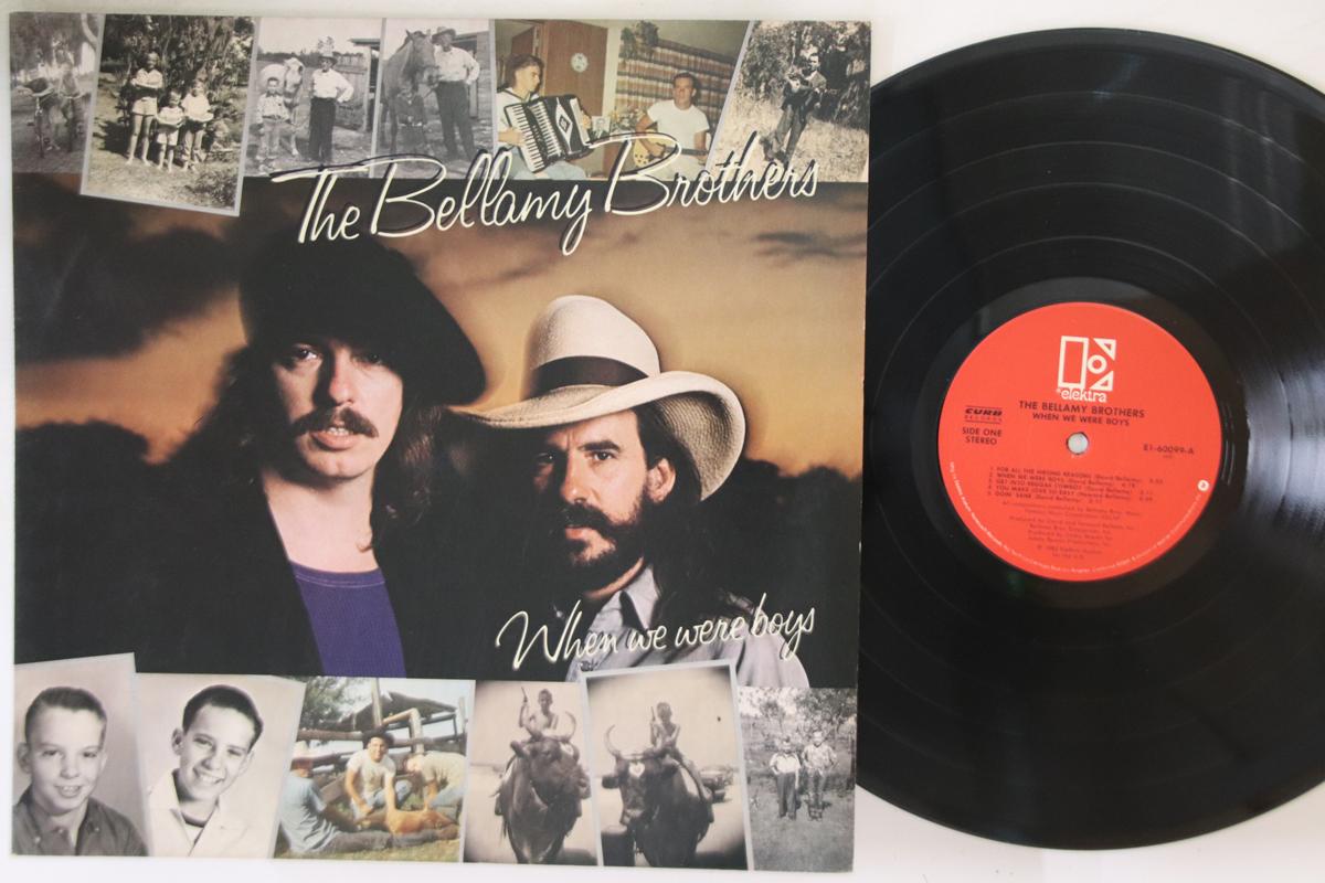 

LP Record BELLAMY BROTHERS - When We Were Boys E160099 ELEKTRA US Country Used