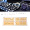 Keycaps PBT Pudding 129 Tasti Traslucidi Altezza OEM Iniezione Doubleshot Keycaps Per Tastiere Meccaniche