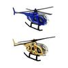 1/64 Diecast Alloy Helicopter Cake Decoration Holiday Present Airplane Toy