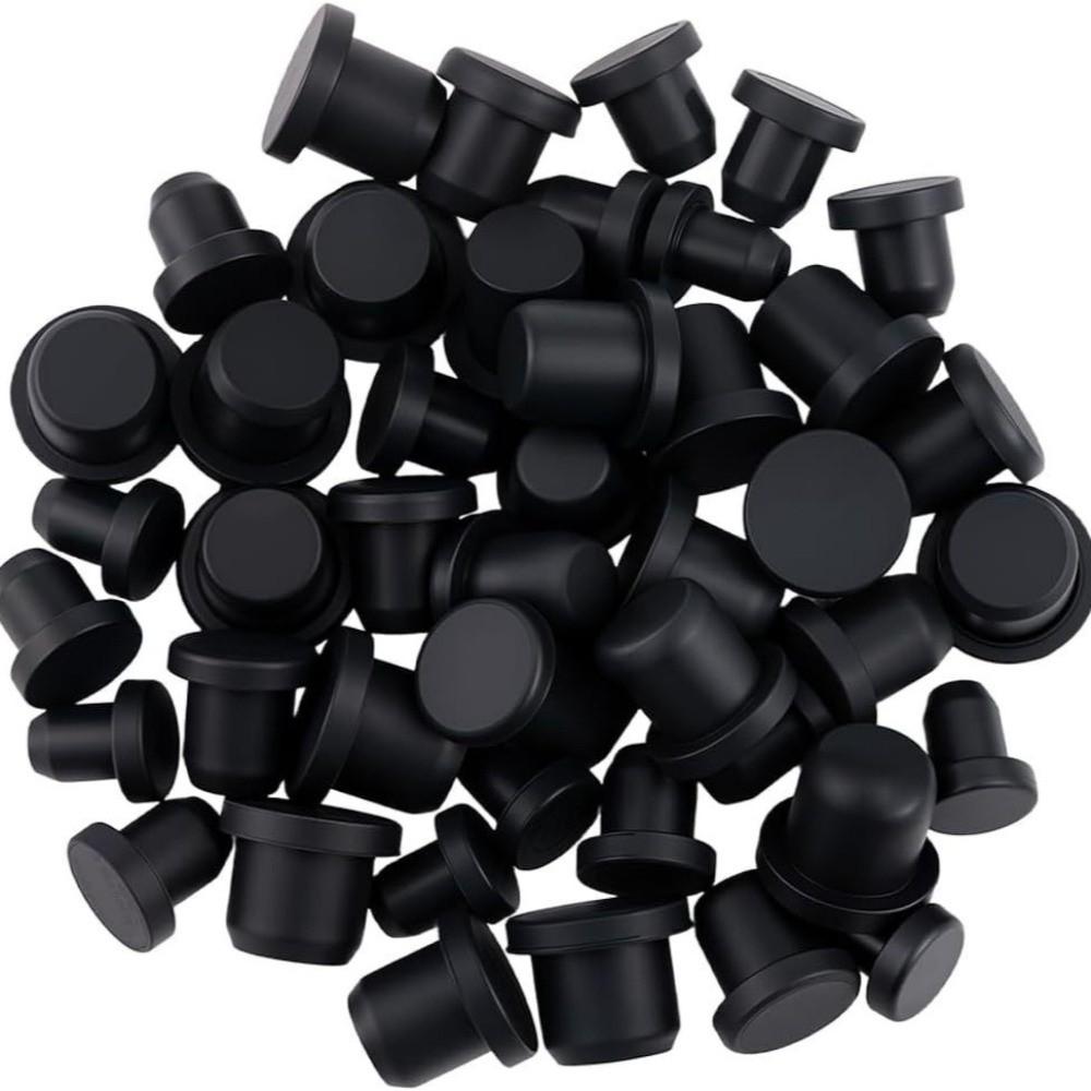 50 PZ 5 Misure Tappi in Gomma per Fori Impermeabili Multifunzionali Tappi in Silicone Sostituzione Tappo per Bottiglia