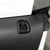 Auto Carbon Fiber Interior Door Lock P Cover Trim Sticker For Ford Mustang