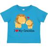 Inktastic I Love My Grandpa Toddler Kids Boys T-Shirt Grandfather Granddad Child Kid