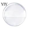 Smooth Foundation Blending Tool Washable Clear Makeup Powder Puff, Water Drop Round Applicator for Cream Gel Foundation, Face Sponge Tools Women