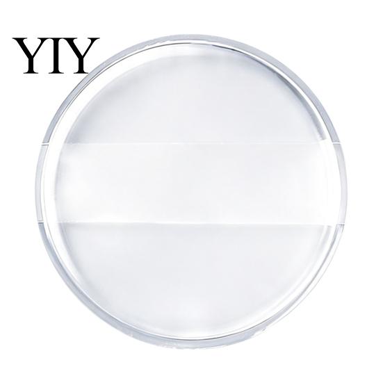 Smooth Foundation Blending Tool Washable Clear Makeup Powder Puff, Water Drop Round Applicator for Cream Gel Foundation, Face Sponge Tools Women