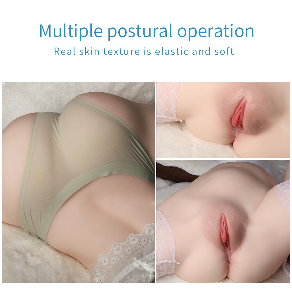 Mužská masturbátor Silikonová Big Ass Vagina Pussy Produkt pro dospělé Sexy tělo Produkty pro dospělé sexuální zdraví