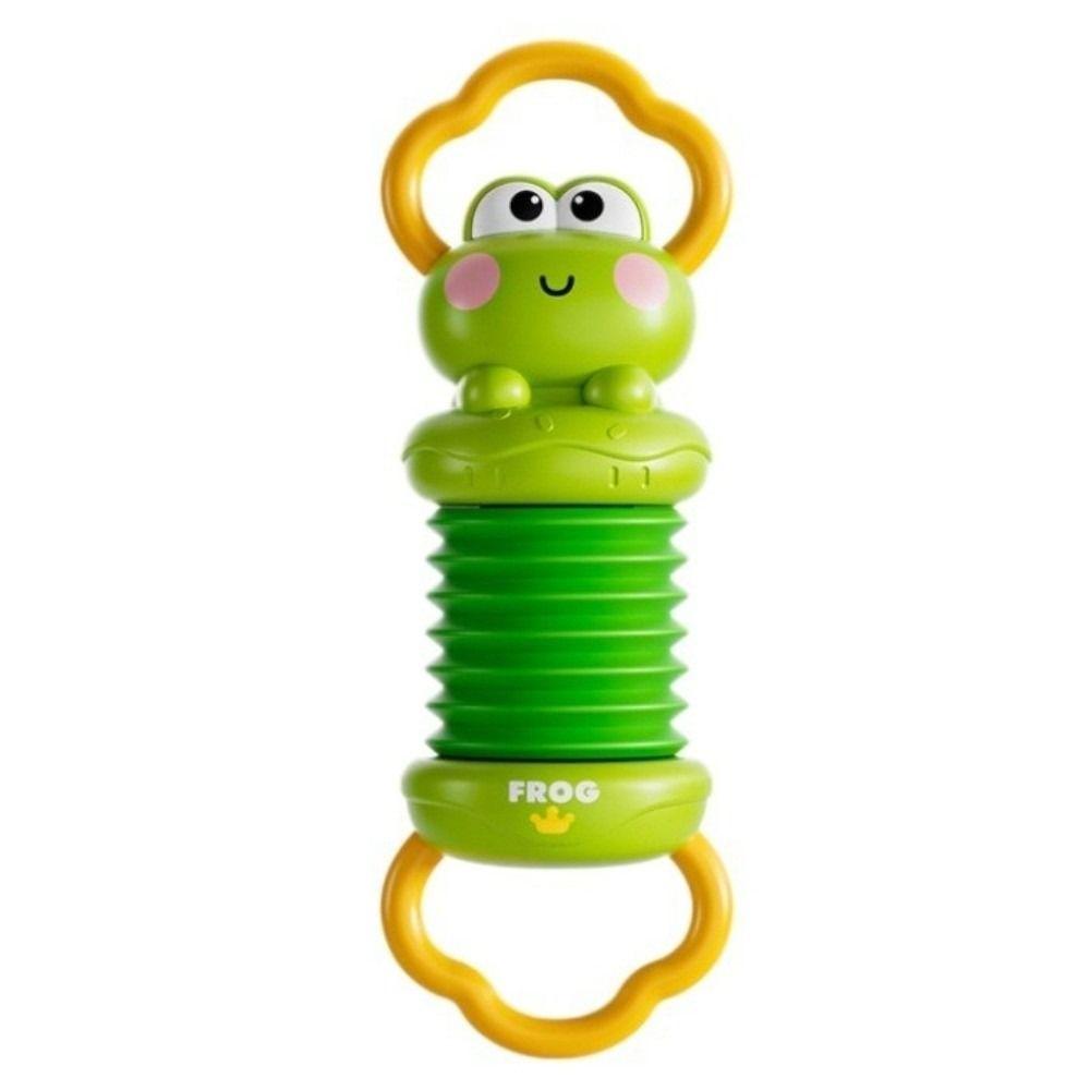 Cartoon Frog Musical Instrument Toy Handheld Early Educational Toy Accordion Toy  Early Education