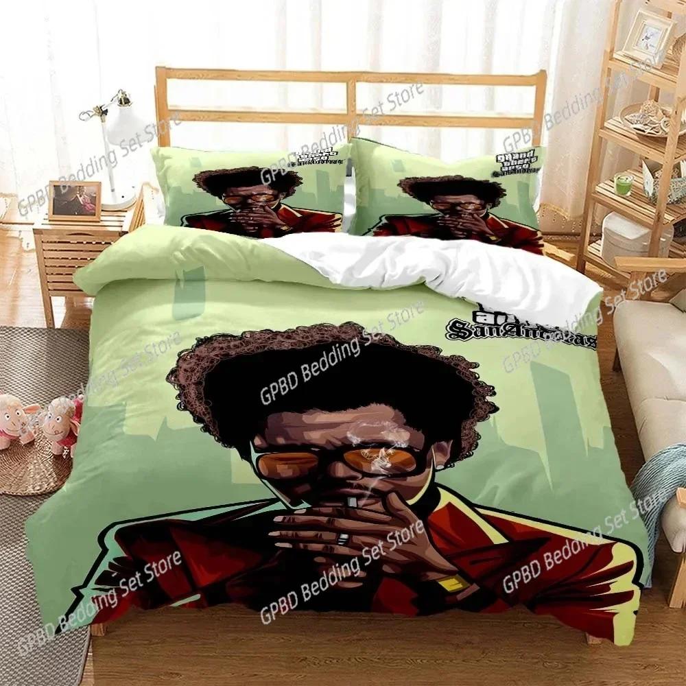 Die Weeknd Pop Singer 3D NEW Duvet Cover Pillowcase Bedding Set Adult Boy Girl Bedroom Decoration Children Single Double Large