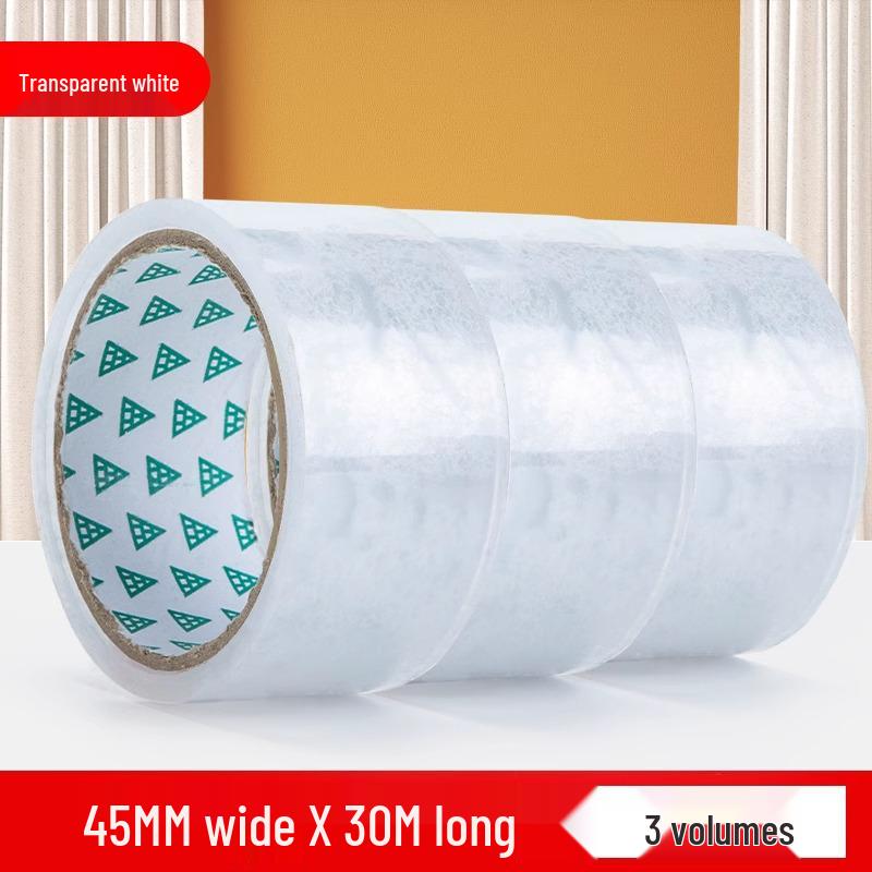 

Прозрачная клейкая лента без остатков для упаковки, 4,5 см