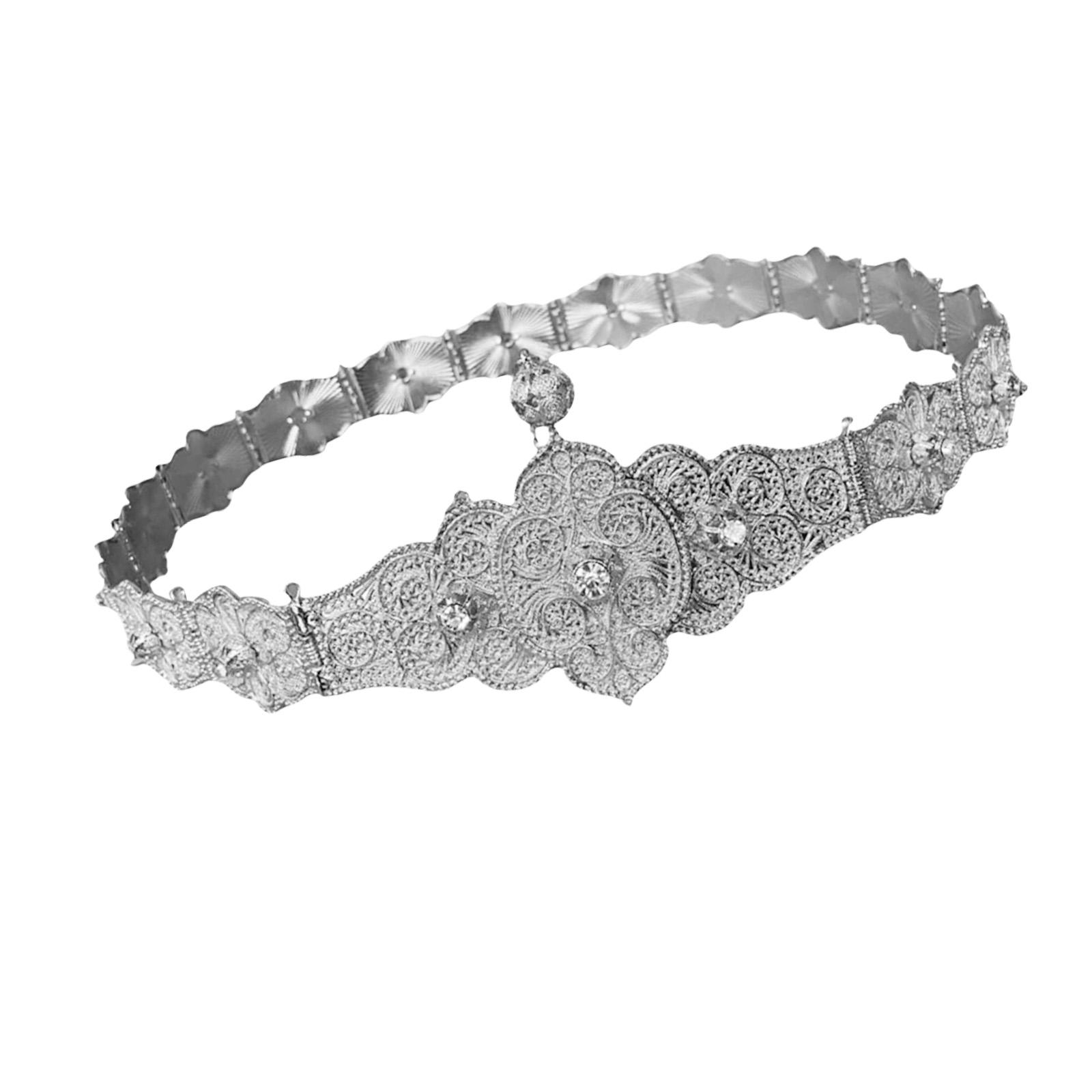 

Блингблинг Пояс Стильный Резной Цветочный Пояс-Цепочка для Талии Изысканная Цепочка Цепочка для Живота для Свадьбы Цепочка для Талии 3