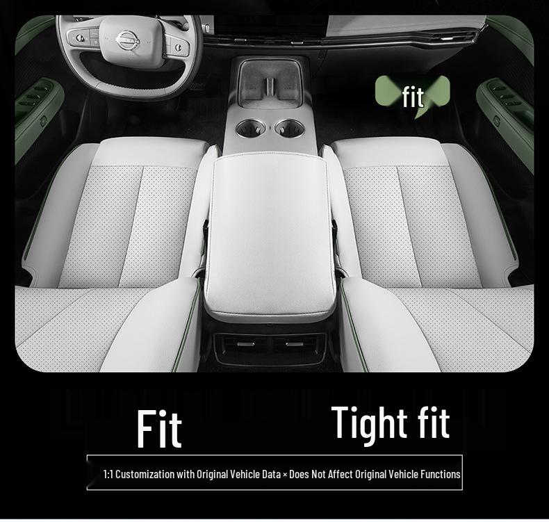 All-Season Full-Coverage Car Seat Covers for 2025 Nissan N7 Models