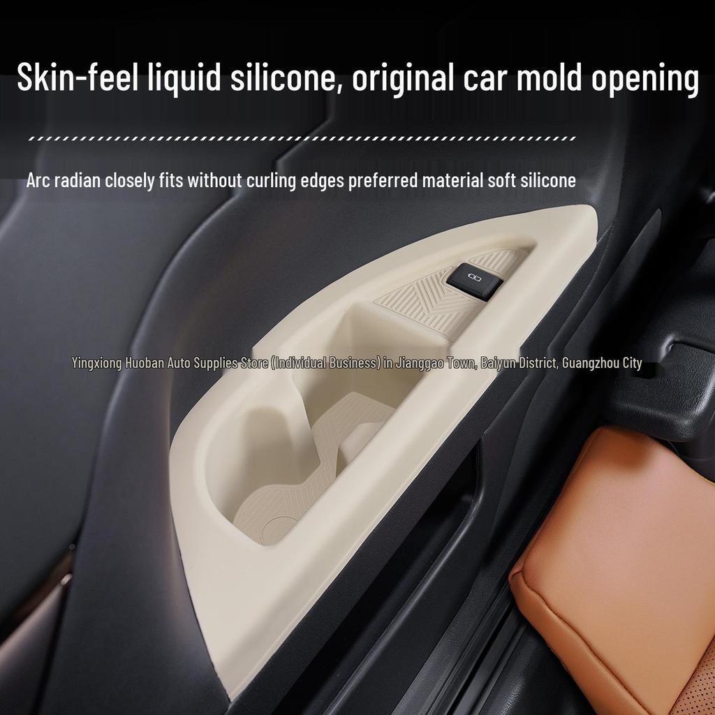 Silicone Cup Holder Cover for 40 Series Alphard Vellfire Third Row Seat