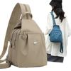 New Oxford Fabric Backpack Multi Layer Large Capacity Chest Bags Multi-purpose Waterproof Shoulder Bag Outdoor Hiking