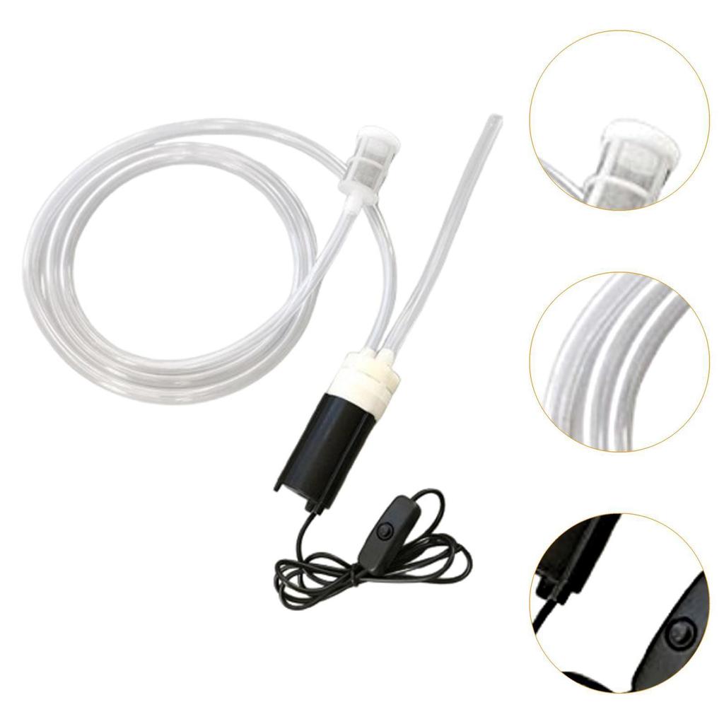 Portable Mini Electric Wines Pump USB Rechargeable Water Transfer Kit Self Priming Food Grade for Home Brewing Accessories