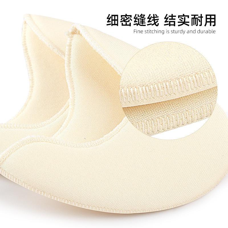 Sponge toe cover, ballet shoes, toe pad, high heels, soft rebound half size pad, toe antiwear and shockabsorbing soles