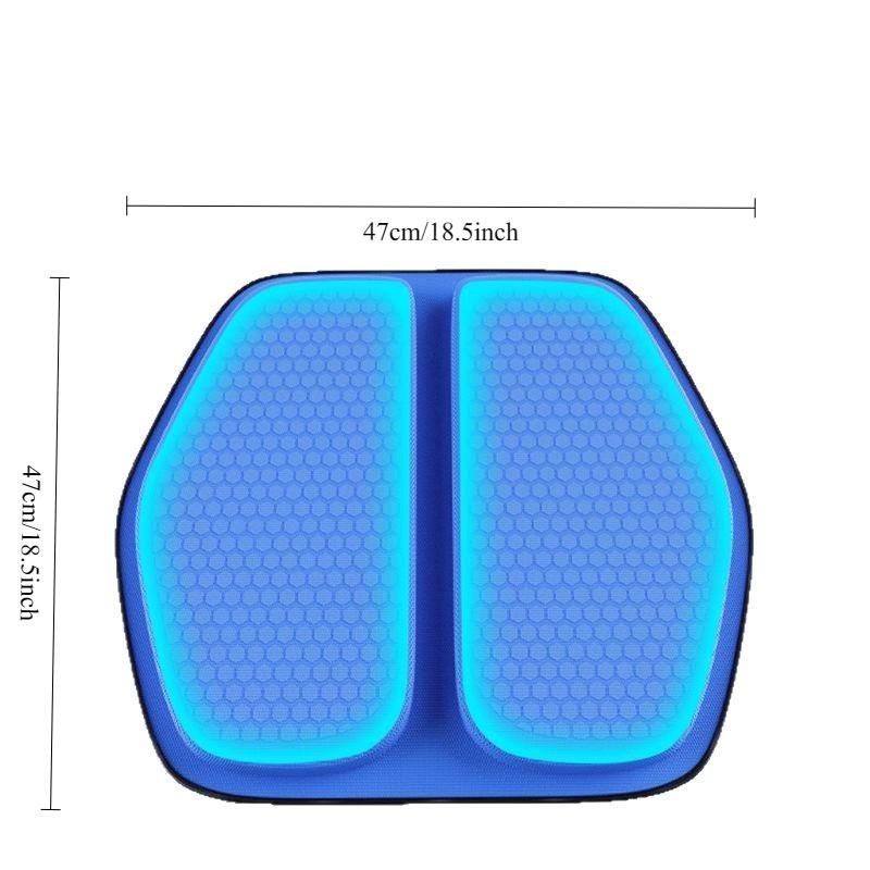 1PCS Summer Car Cooling Pad Universal Gel Ice Cushion with Ventilated Design for Breathable Synthetic Fiber for All Weather Use