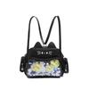 [ZYOOFOV] Landmine Style Backpack Shoulder Bag Crossbody Bag 2-Way Women's Ita Bag Cat Shape Embroidery Oshikatsu Bag Cute Mass-Produced Cute