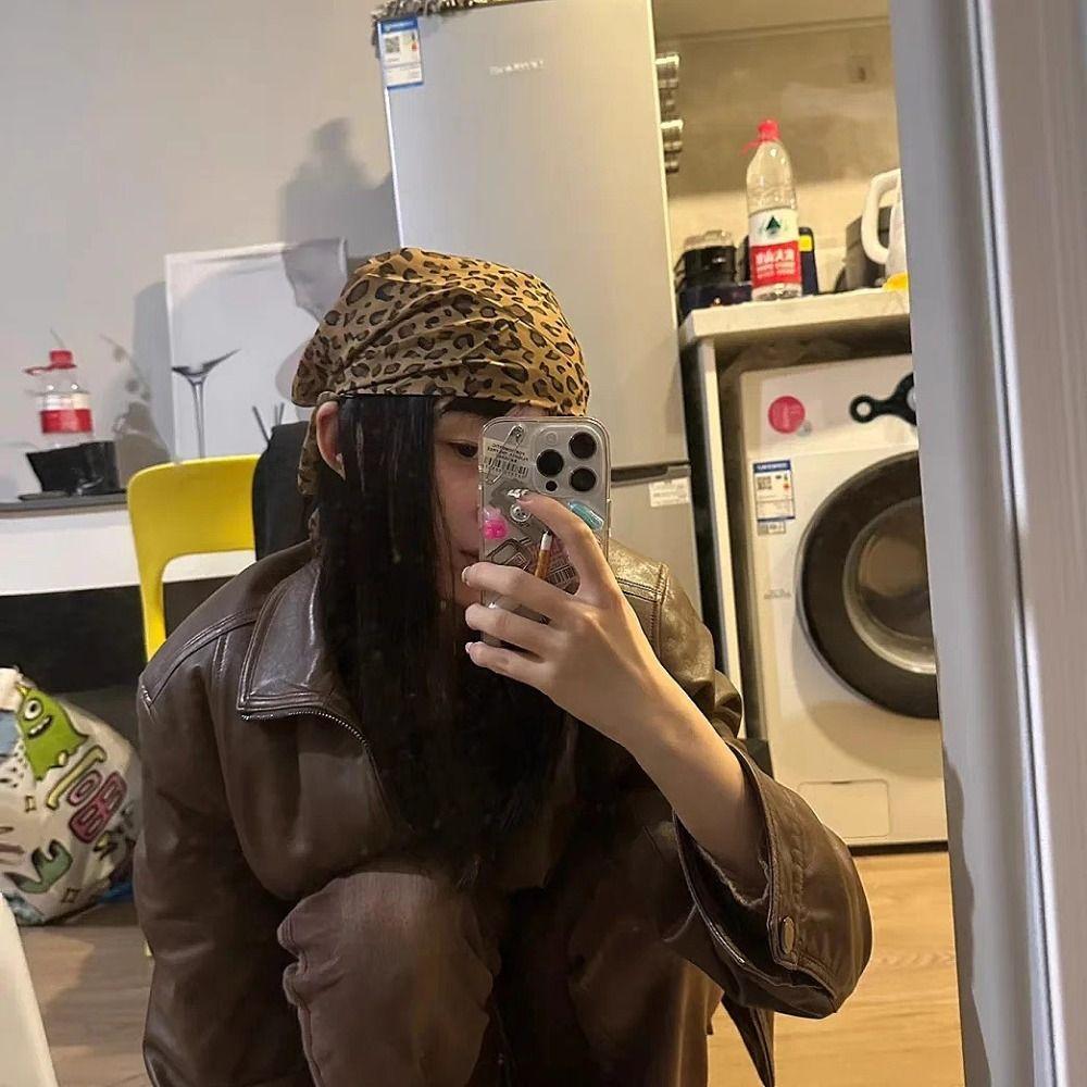 Thin Square Headscarf Breathable Hair Scarf for Women Fashionable Hairband Women