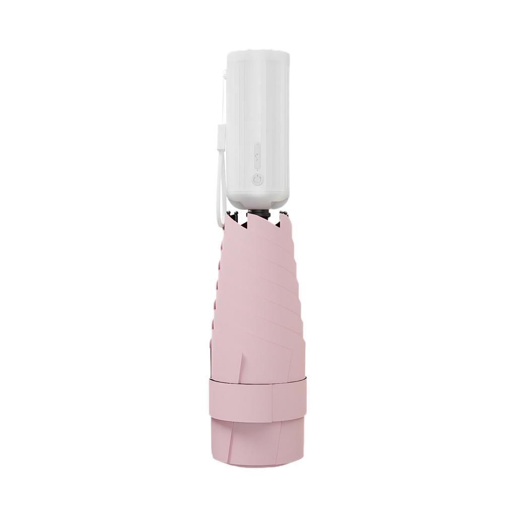 New Portable Sun Umbrella With USB Charging Sunscreen And UV Protections Versatile ABS Automatic Umbrella Fan