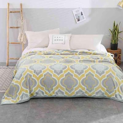 Elegant Faux Mink Velvet Blanket