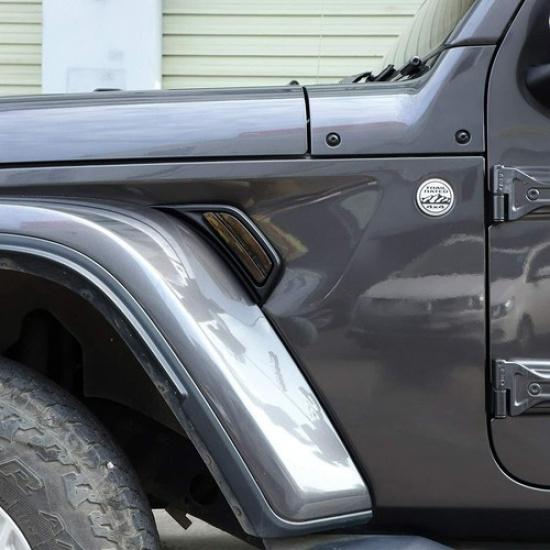 2x Kotflügel-Seitenblinker für Jeep Wrangler JL JLU 2018+ & JT +