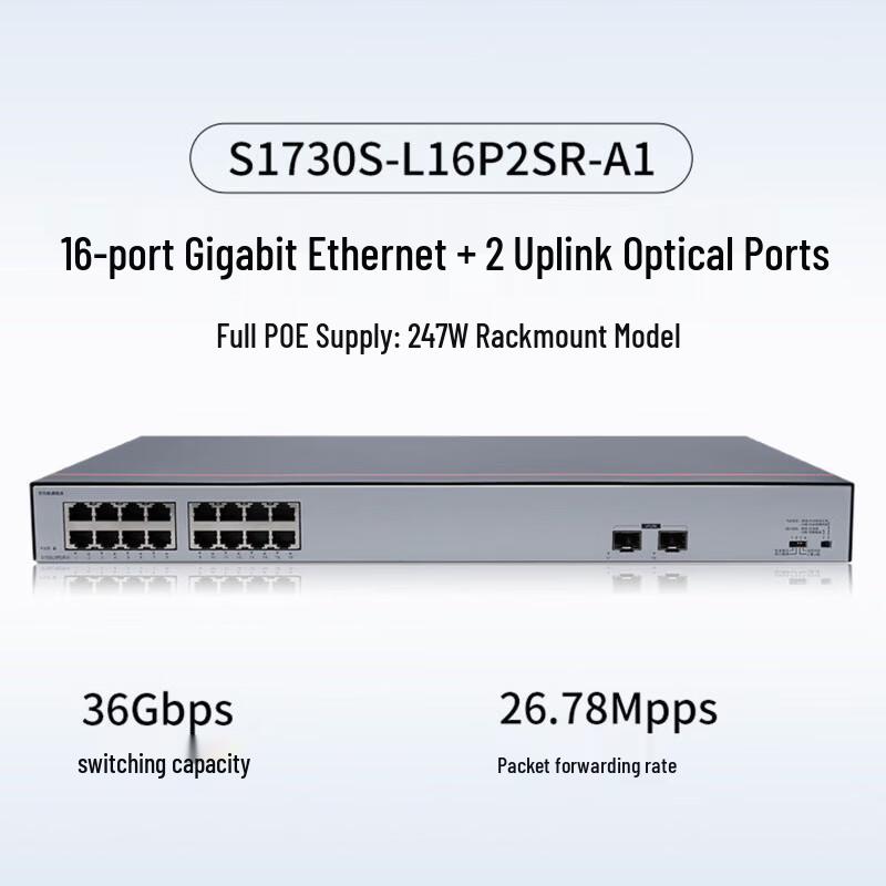 Huawei Smart Select 16-Port Gigabit PoE Switch