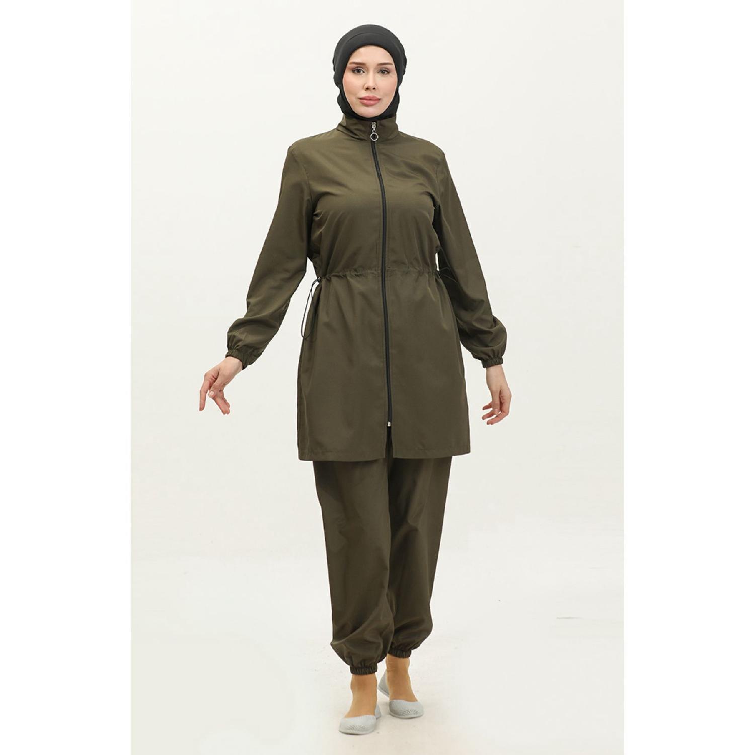 

Купальник Hijab With Bag 5035-04 Хаки Зеленый 50-52 зелёный