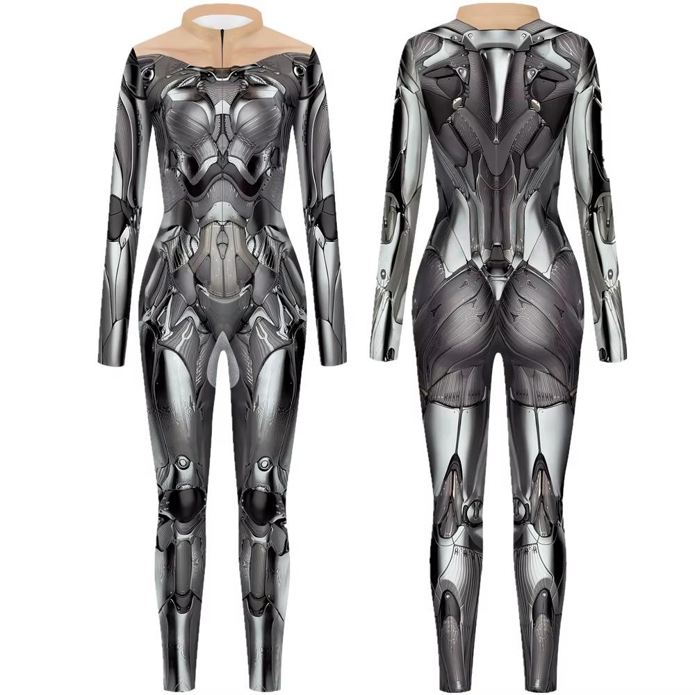 3D digitální tisk, jevištní kostýmy, kostýmy pro dospělé, halloweenské akce, karnevalové téma, párty, cosplay oblečení, hrací overal
