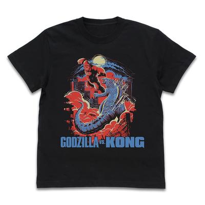 Cospa Godzilla vs Kong Μαύρο Μέγεθος T-shirt