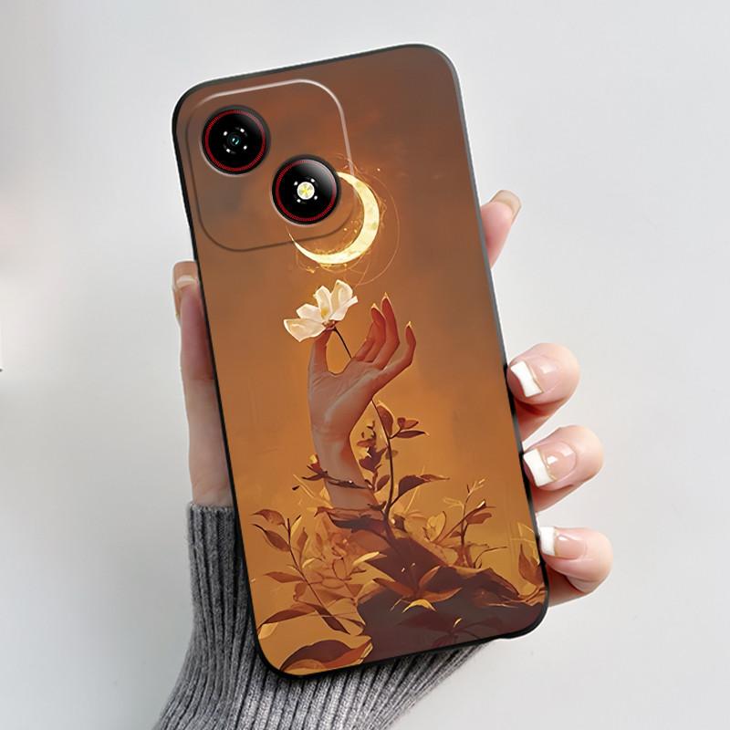 For ZTE Blade A35e Case Luxury Cute Cool Boys Girls Soft Matte Silicone Back Cover For ZTE Blade A35e Phone Bag Shell BladeA35e