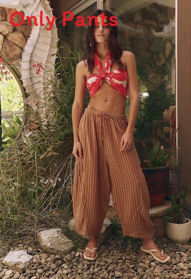 Entspannte Damen-Freizeithose mit elastischem Bund und atmungsaktivem Polyester für den Herbststil