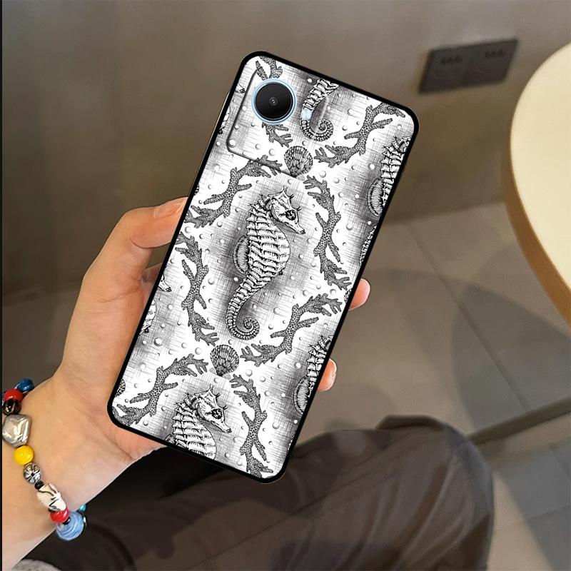 

Seahorse Case For Realme 15 14 11 12 13 Pro Plus GT7 Pro GT6 C55 C51 C53 C35 C33 C61 C65 C67 C71 C75 Realme C51