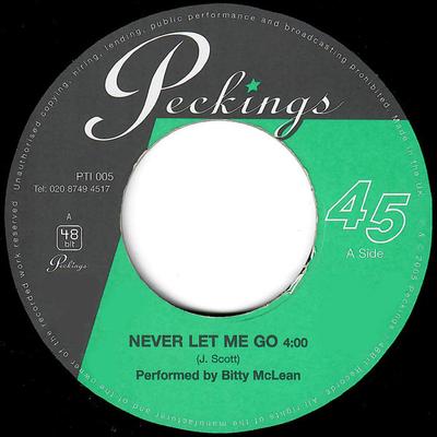 7palcová deska BITTY MCLEAN / JERICHO HORN SECTION - Never Let Me Go PTI005 Peckings 2005 UK Reggae, Ska & Dub Použité