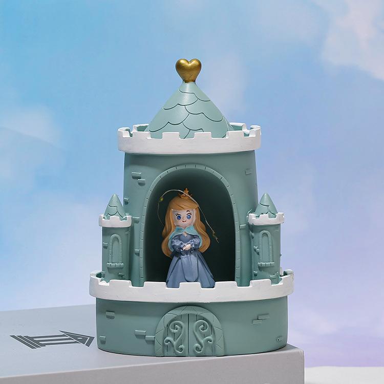 Princess Castle Fairy Star Lights Room Decorated Nightlight Button Power Battery