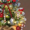 12pcs Vintage Velvet Christmas Bows Slender Wreaths Bows Christmas Tree Ribbon Bow  Wedding