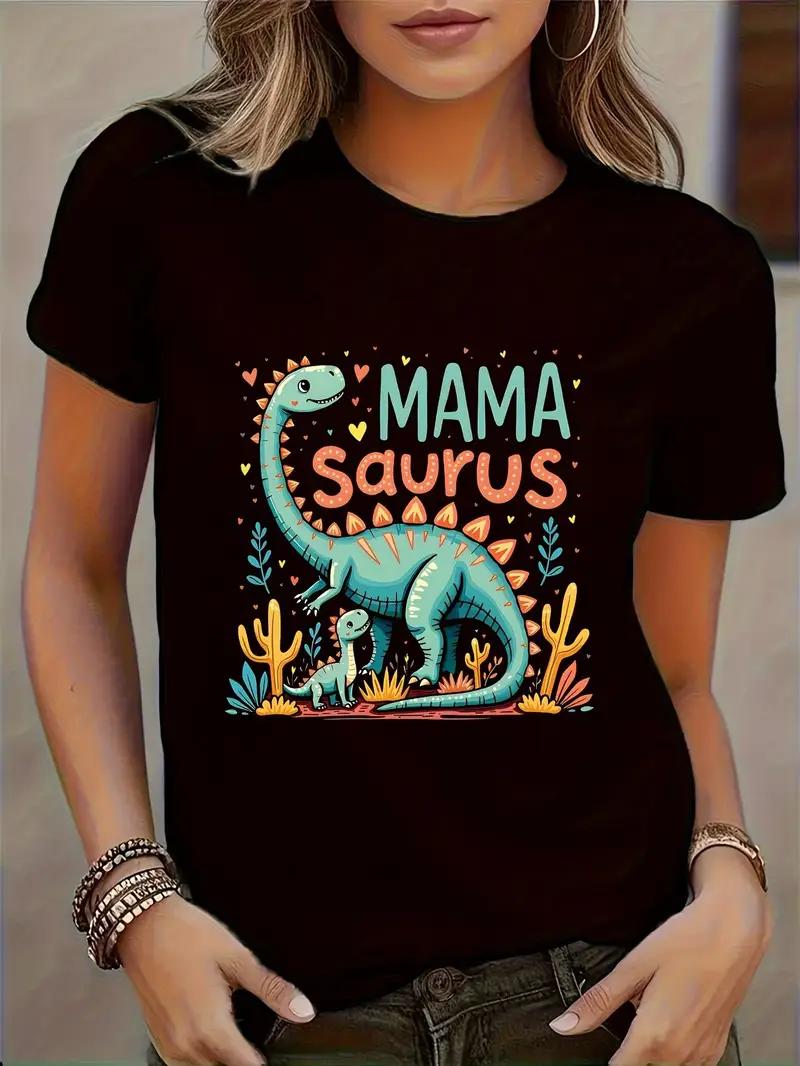 

New 2026 Funny Mom FrogLike Dragon Dinosaur Mom Tshirt Retro and Vintage Tshirt Soft Shirt for Both Unisex Women Summer 4XL