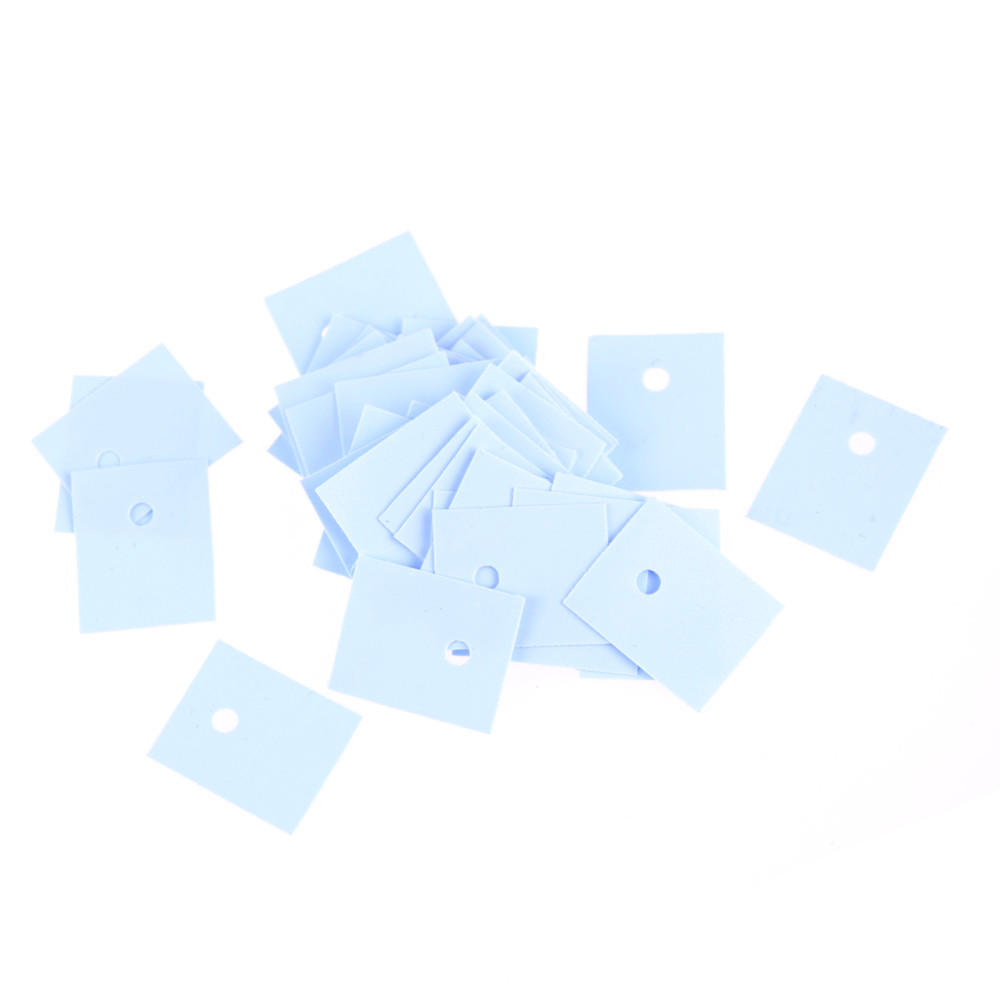 50 Pcs To-3P Transistor Silicone Insulator Insulation Sheet