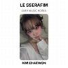 LE SSERAFIM EASY MUSIC KOREA Official Photocard