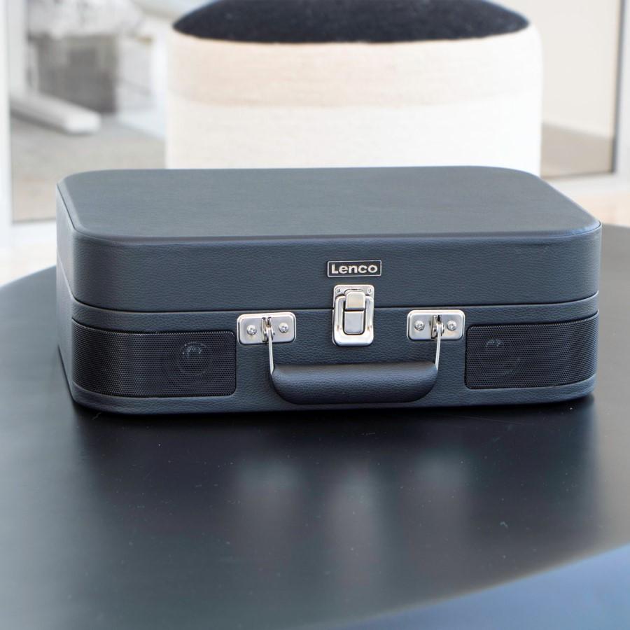 Lenco TT-116BK - gramofon z wbudowanymi głośnikami i Bluetooth, Lenco