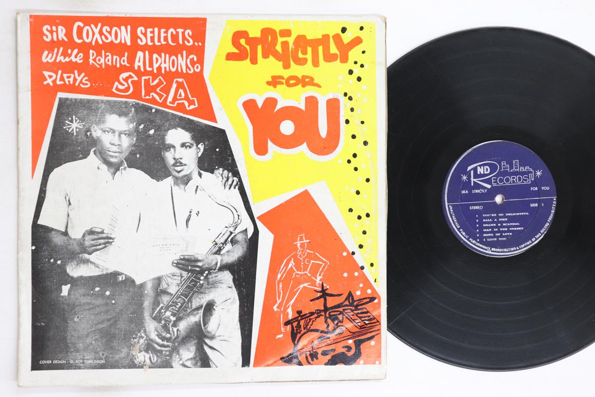 

LP Пластинка РАЗНЫЕ ИСПОЛНИТЕЛИ - Strictly For You NONE ND RECORDS 1965 Ямайка Регги, Ска и Даб Б/У