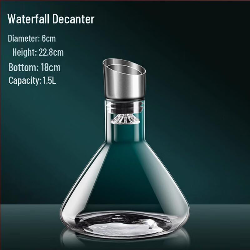 Langxi Iceberg Decanter Wine Glass Set