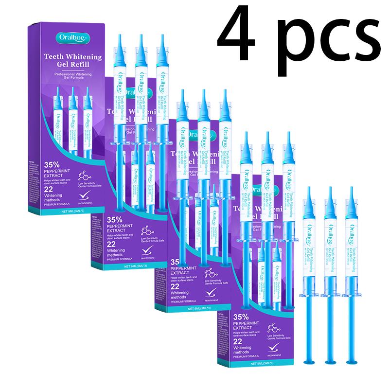 Oralhoe Tooth Cleaning Gel Gentle Daily Cleaning Stain Enhancing Teeth Brightening Care Gel