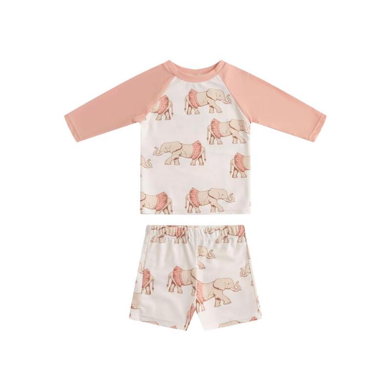 Kids  Split Sun Protection Beach Swimsuit